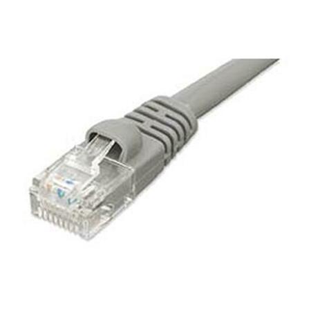 ZIOTEK CAT5e Enhanced Patch Cable with Boot 7ft Gray 119 5163